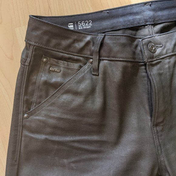 5622 Knee Zip Mid Skinny Jeans TALL - Picture 3 of 8